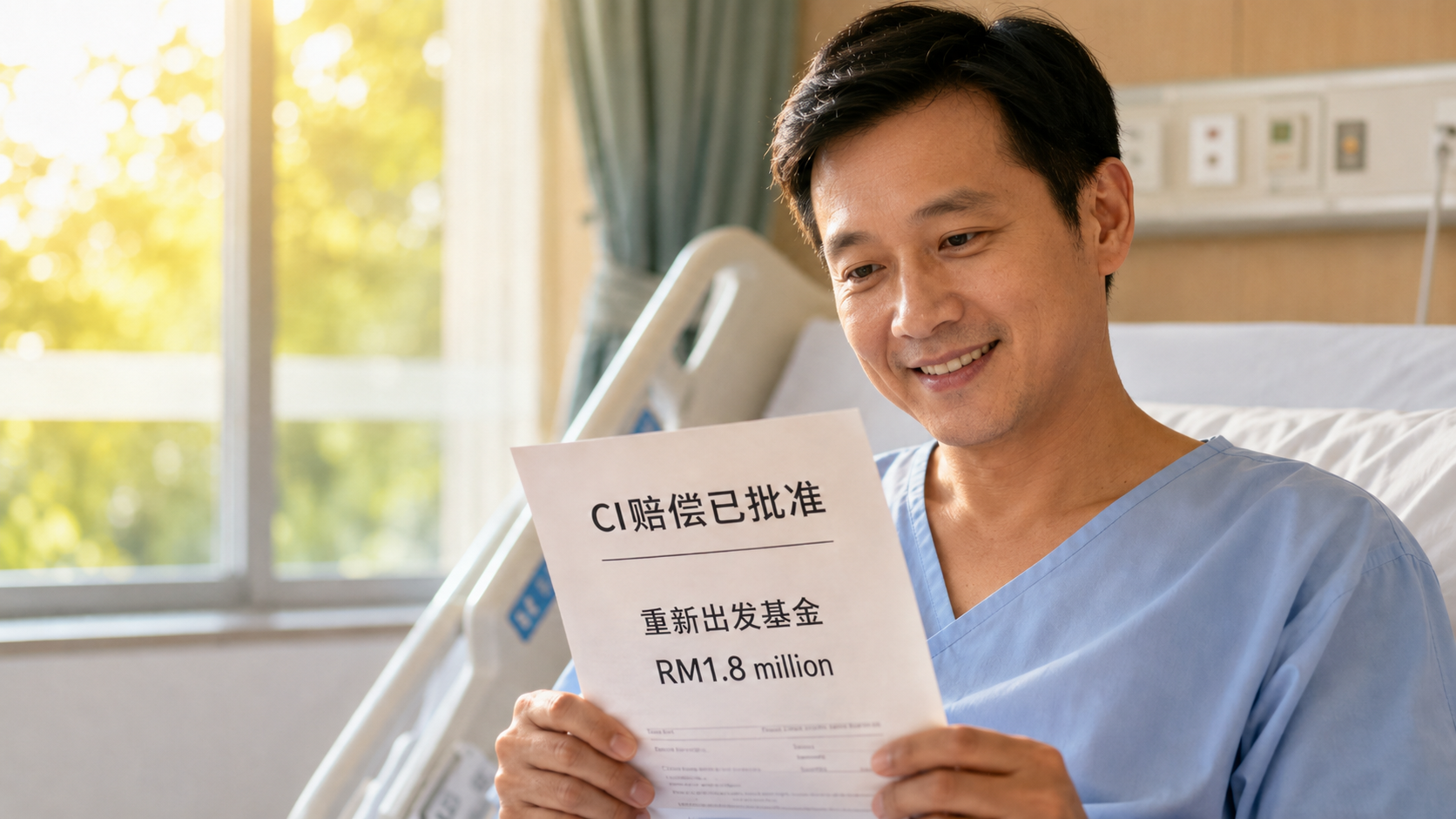 医药卡救回他的命，CI给他重新出发的底气